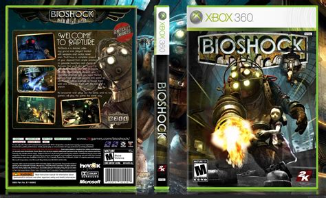 Bioshock Xbox 360 Box Art Cover By Trevownz
