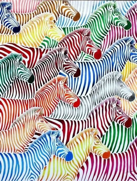 All Colors Zebra Art Saatchi Art Zebras