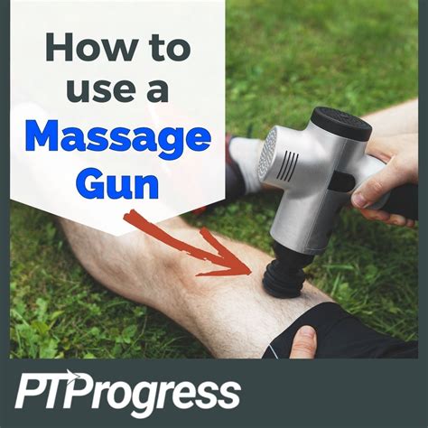 How To Use A Massage Gun • Tips From A Physical Therapist