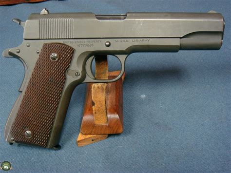 Sold Us Ww2 Colt 1911a1 Us Army Pistol Early 1942 Productionwb