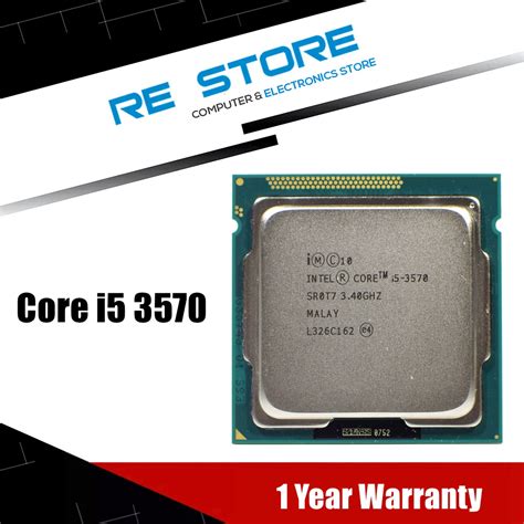 Intel I5 3570 Procesador Quad Core 34 Ghz L3 6 M 77 W Socket Lga