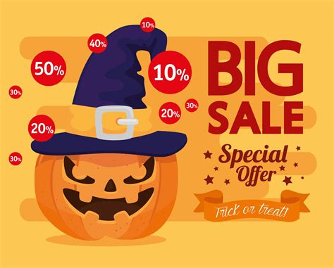 Happy Halloween Sale Banner Download Free Vectors Clipart Graphics