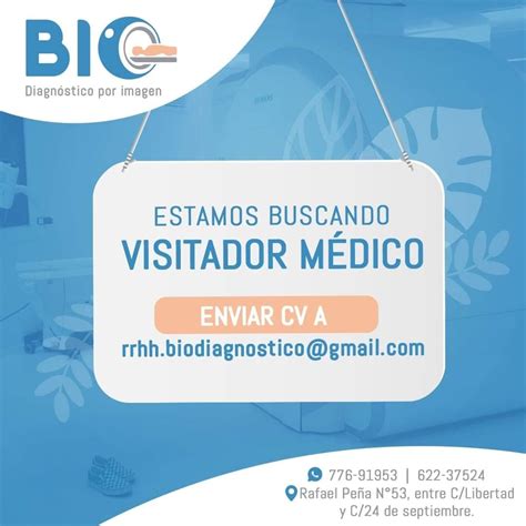 Visitador Medico Trabajando Bolivia