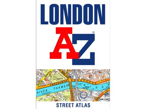 Livro London A Z Street Atlas De A Z Maps Inglês Wortenpt