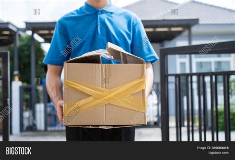 Delivery Man Image And Photo Free Trial Bigstock