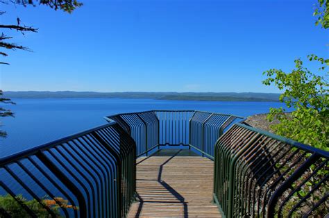 Thunder Bay Lookout At Sleeping Giant Provincial Park Ontario Canada