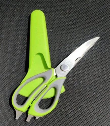 Ms Trading 100g Plastic Kitchen Scissor For Vegetable And Herbs Size