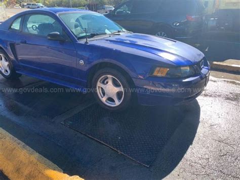 40th Anniversary V6 Ford Mustang Govdeals