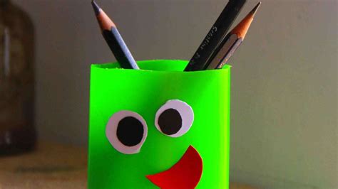 How To Make A Fun Pen Holder For Kids Diy Crafts Tutorial