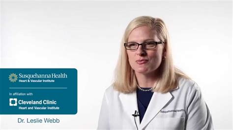 Meet Dr Leslie Webb Susquehanna Health Interventional Cardiologist