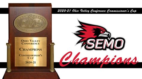Going Public Semo Athletics Wins First Ever Ovc Commissioners Cup