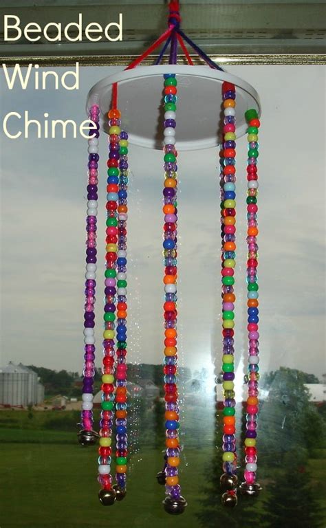 beaded wind chimes fun family crafts