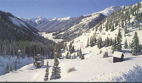 Snow On Aspen Mountain Creates Colorado Rocky Mountain High Gypsy