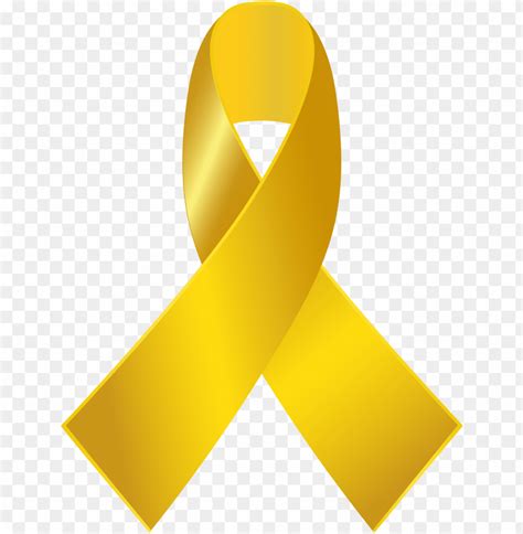 Gold Cancer Ribbon Png Transparent With Clear Background Id 81392 Toppng