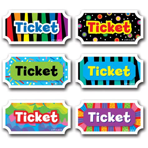 Reward Tickets For The Classroom Reward Tickets Kids Sale Reward