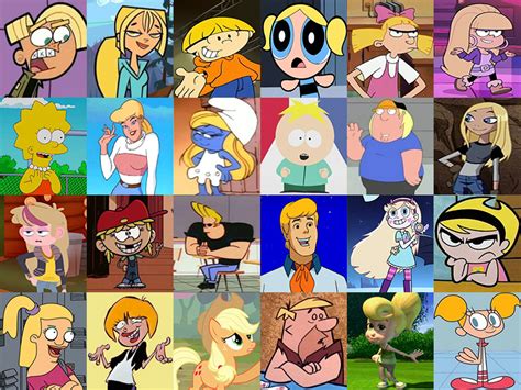 Click The Blonde Cartoon Character Quiz By Sharktoother