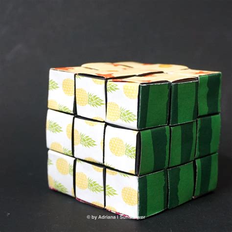 Origami Rubiks Cube Adriana Origami