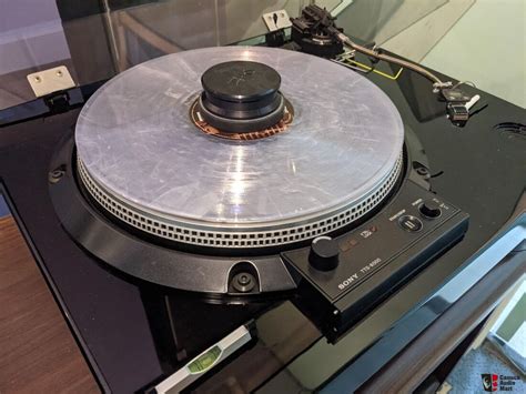 Sony Tt 8000 Turntable With Resinamic Sound Plinth Dust Cover And Ol 2k