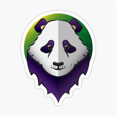 Panda Sticker For Sale By Qspark Redbubble