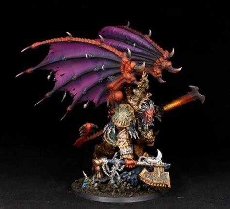 Angron Daemon Primarch Of Khorne Chaos World Eaters Pro Painted