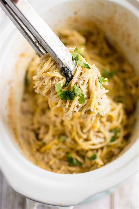 Slow Cooker Simple Chicken Spaghetti Slow Cooker Gourmet