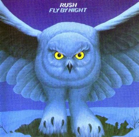 Rush Fly By Night Album Cover Art Rock Album Covers Rush Albums