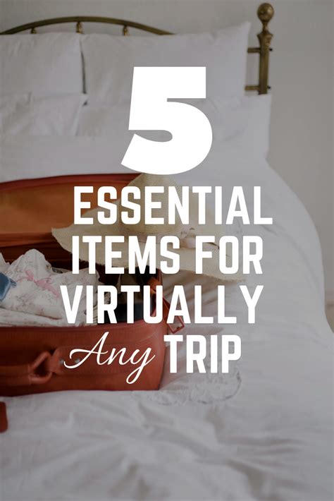 5 Essential Items For Virtually Any Trip Save Money Travel Travel