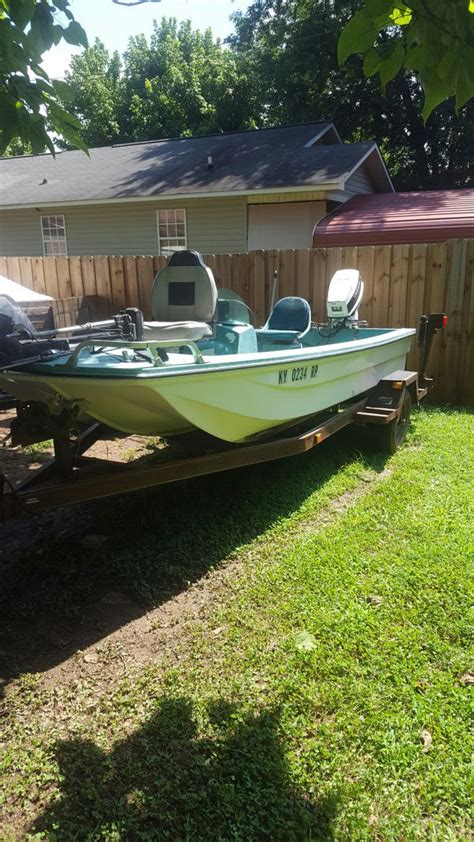 14ft Fiberglass Tri Hull Fishing Boat For Sale In Jacksonville Al