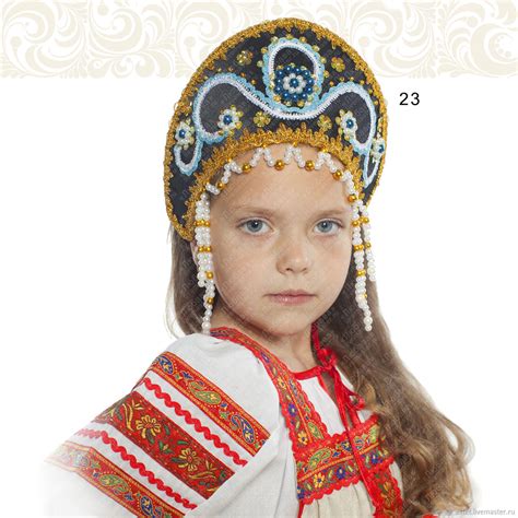 Slavic Headpieces Kotena Kokoshnik Russian Crown Folk