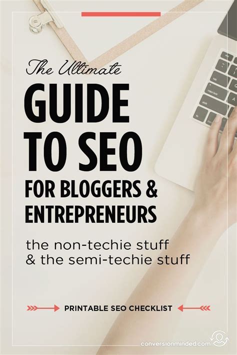 Seo For Bloggers And Entrepreneurs The Ultimate Beginners Guide Seo