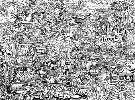 Psychedelic Drawing Ink Drawing by Joe Michelli | Fine Art America