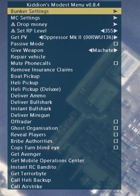 In the case of gta online, however, getting banned isn't that easy to escape. Download cheat GTA ONLINE Kiddion's Modest External Menu 1 ...