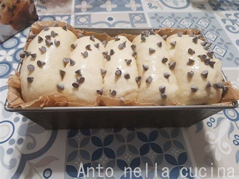 Ciambellone al burro con gocce di cioccolato. Anto nella cucina: Pan brioche con gocce di cioccolato