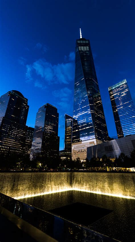 One World Trade Center At Night By By Fernando García