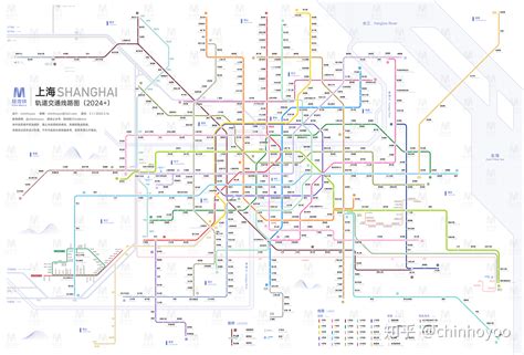 上海轨道交通线路图（2035 2024 运营版） 知乎