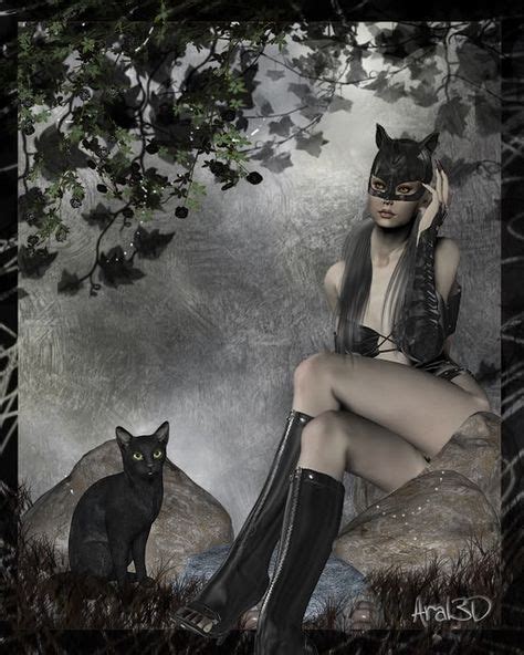 Cat Woman Here Kitty Kitty Crazy Cats Catwoman
