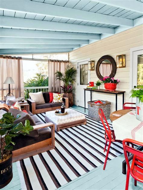The Wooden House Covered Porch Decorating Ideas And
