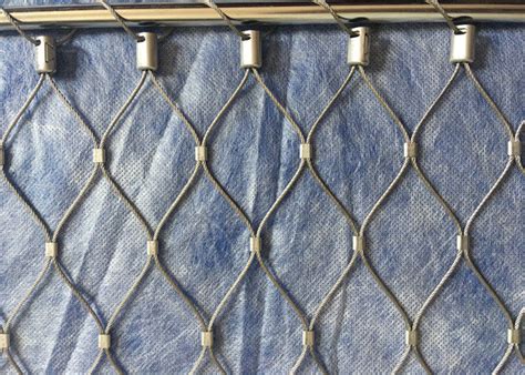Wire mesh & cable infill guardrail. X-TEND INOX LINE Balustrade Railing Stainless Steel Cable ...