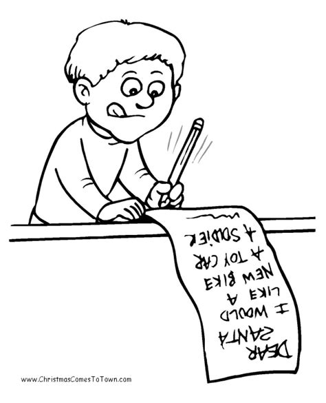 Writing Coloring Pages Coloring Home