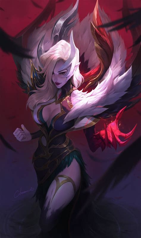 Morgana And Coven Morgana League Of Legends Drawn By Citemer Danbooru