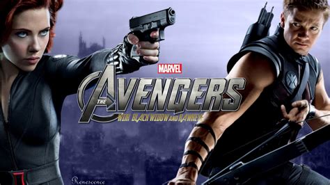 Avengers Black Widow And Hawkeye By Jude21000 On Deviantart