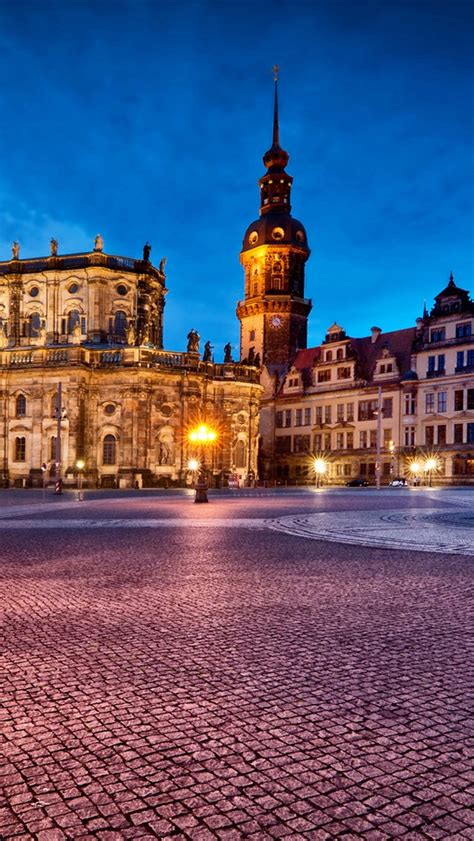The great collection of hd wallpapers spain for desktop, laptop and mobiles. Germany, Dresden, Theatre Square, night lights iPhone X 8 ...