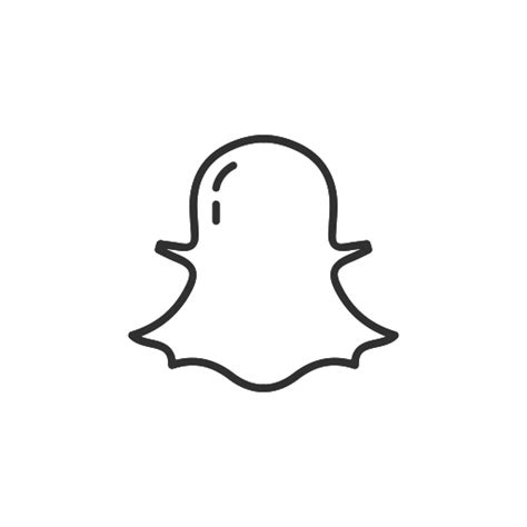 Snapchat Logo Name Social Media Icon