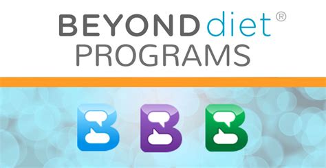 Beyond Diet Programs Beyond Diet