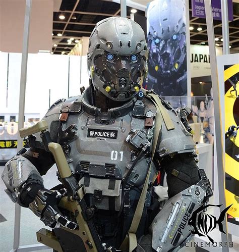 Future Soldier Military Robot Combat Armor