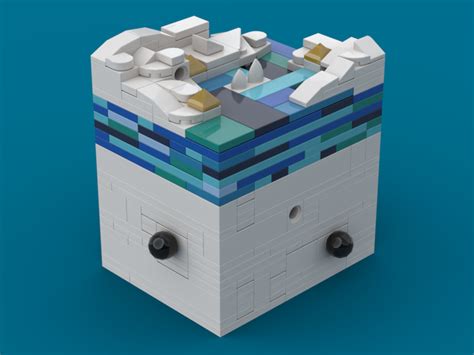 Lego Moc Polar Box Puzzle Box By Gsabey08 Rebrickable Build With Lego