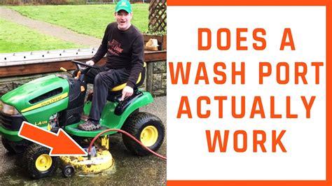 Best Way To Clean Under The Mowing Deck On A Riding Lawn Mower Youtube