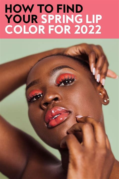 How To Find Your Signature Spring Lip Color In Just 4 Easy Steps In 2022 Lip Colors Spring