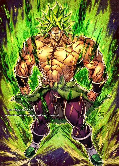 Whatever your thoughts on the dragon ball movies' most profitable villain. BROLY SSJ2 - from Dragon Ball Broly Movie by marvelmania ...