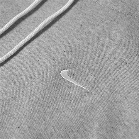 Nike NRG Hoodie Dark Grey Heather & White | END. (Europe)